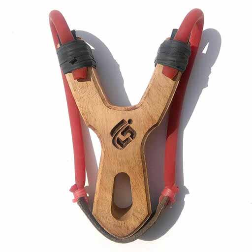 Artisan Carved Slingshot - Front