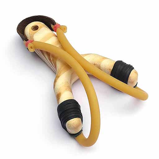 Simple Wooden Slingshot - Front
