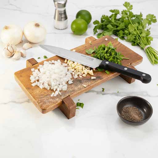 Artisan Wooden Cheese Board - Top