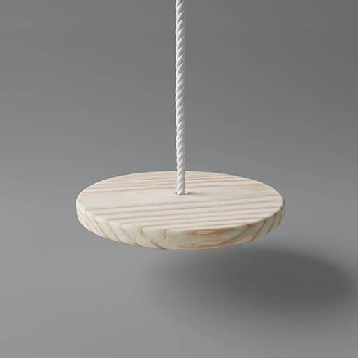 Disc Swing Seat for Kids & Adults - Front